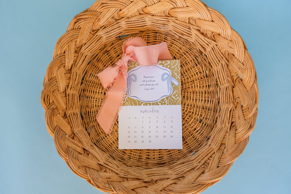 2026 Desktop Scripture Calendar