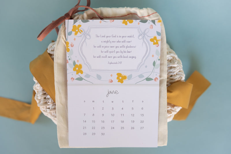 2026 Desktop Scripture Calendar