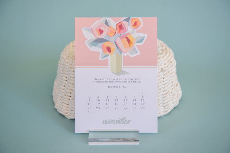 2025 Mini Desktop Scripture Calendar