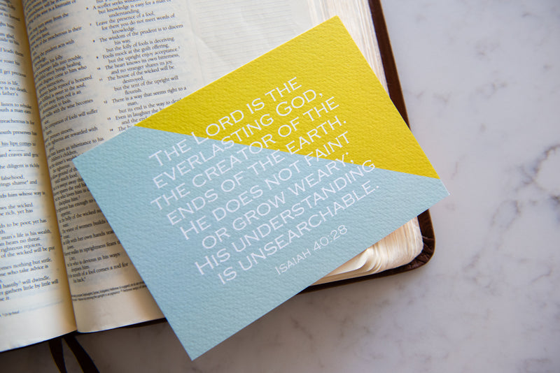 Modern Scripture Card