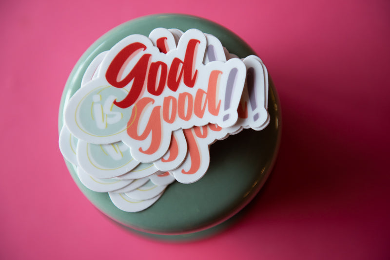 God is Good Sticker